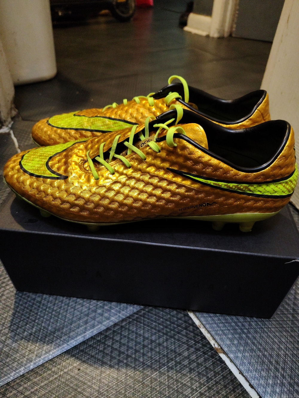 Rare Neymar 2014  Nike hypervenom phantom premium fg soccer cleats